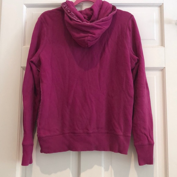 Aerie Pink Zip-up Sweatshirt with Hoodie - Picture 2 of 4